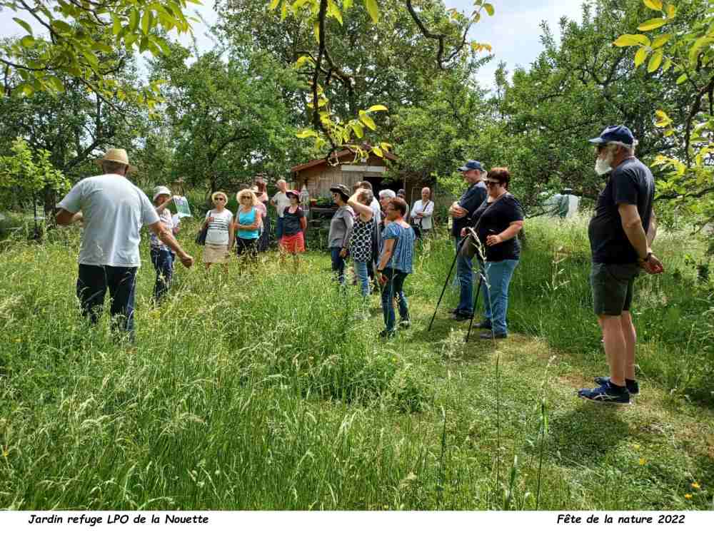 Photo Maryline Commoy jardin refuge lpo de la nouette fête de la nature 2022