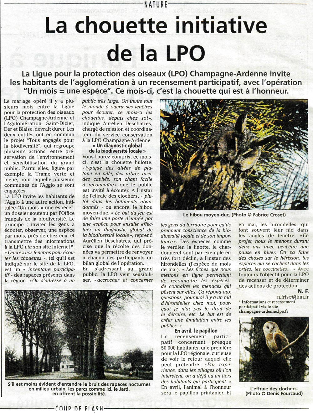 Revue de presse