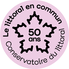 logo conservatoire littoral 50 ans