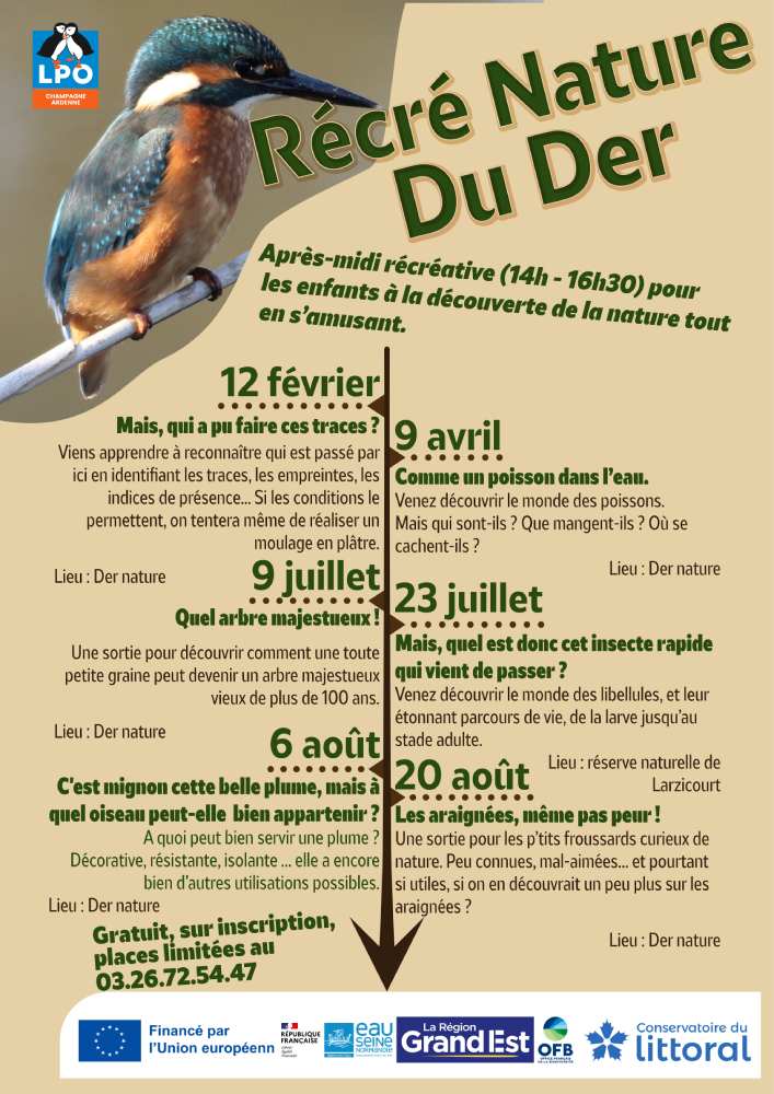 affiche récré nature du der