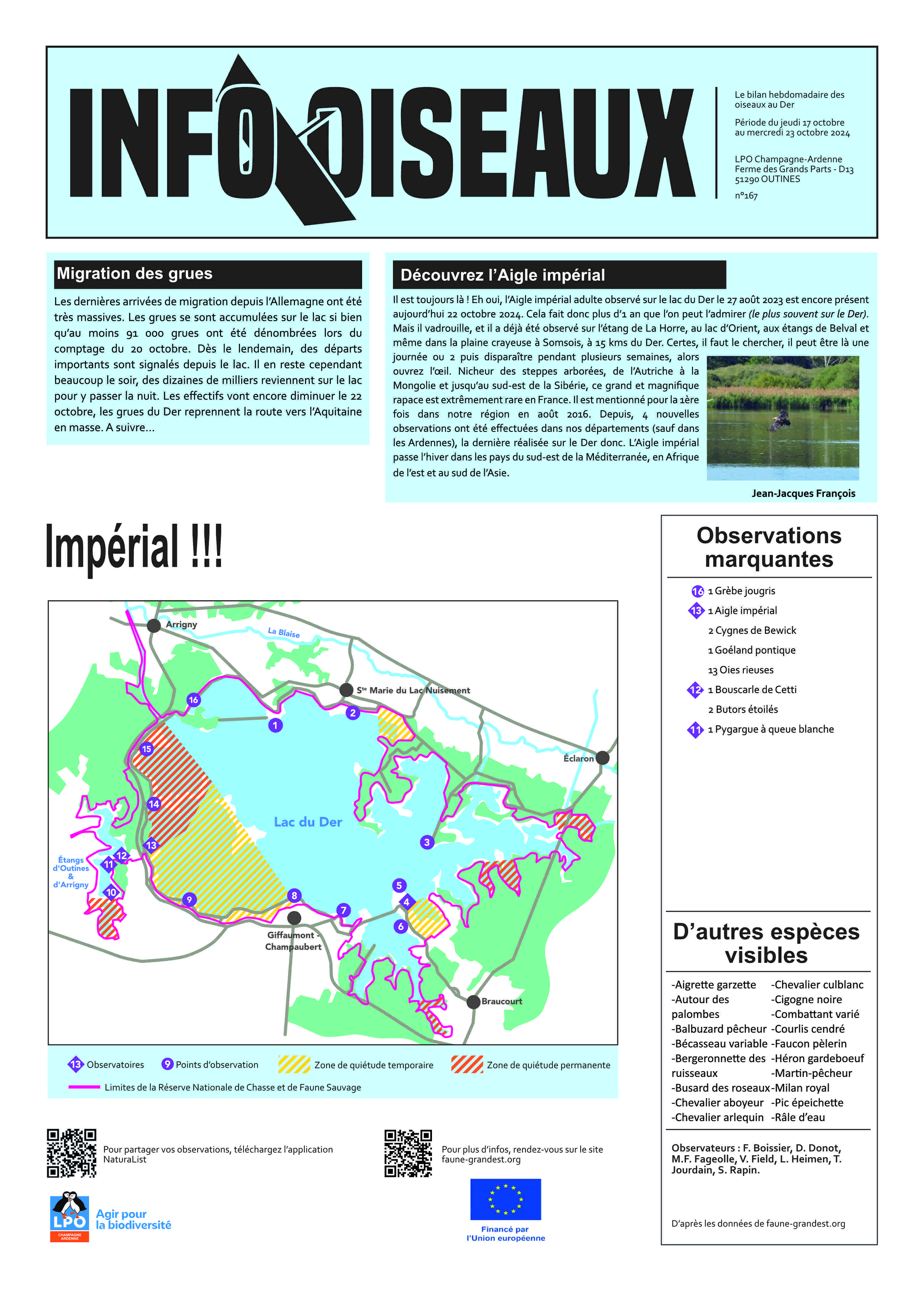 info oiseaux 24 10 09