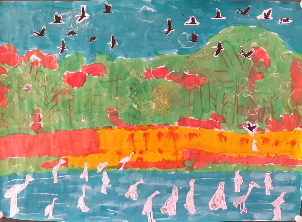 concours dessine moi une grue grues de rolampont