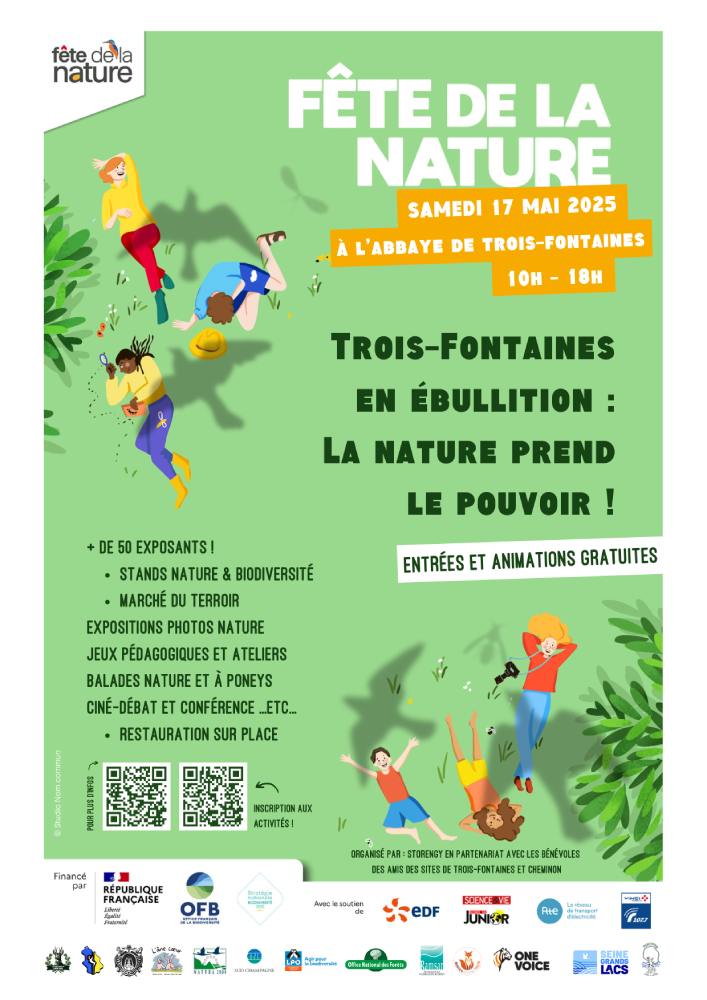 fete de la nature trois fontaines affiche
