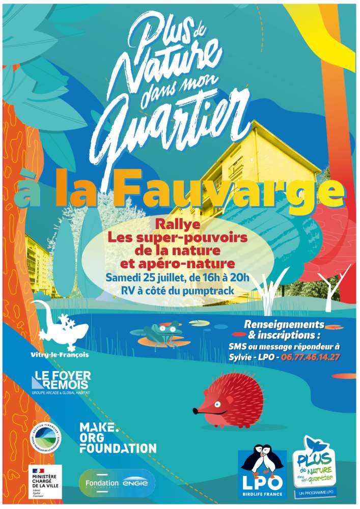 Affiche LPO C.A. affiche rallye fauvarge 2026