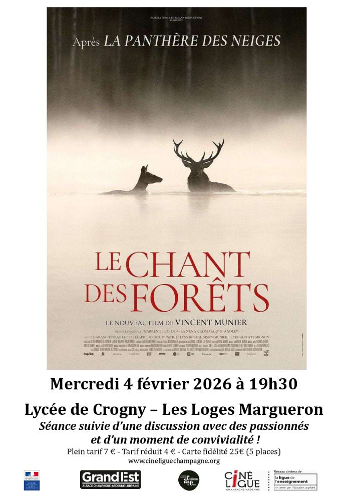 affiche le chant des forets crogny