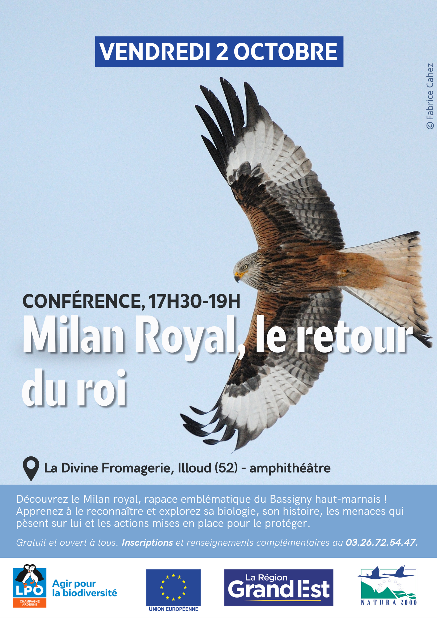 affiche conférence Milan royal